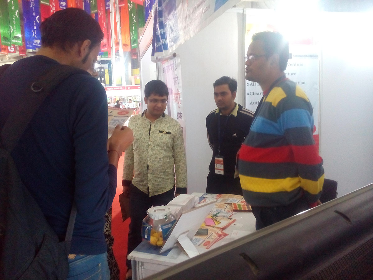 tick software at international india trade fair 2015
